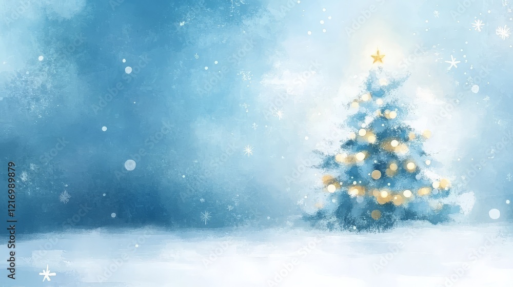Abstract Christmas tree creating a beautiful festive background. Abstract Christmas tree creating a beautiful festive background.