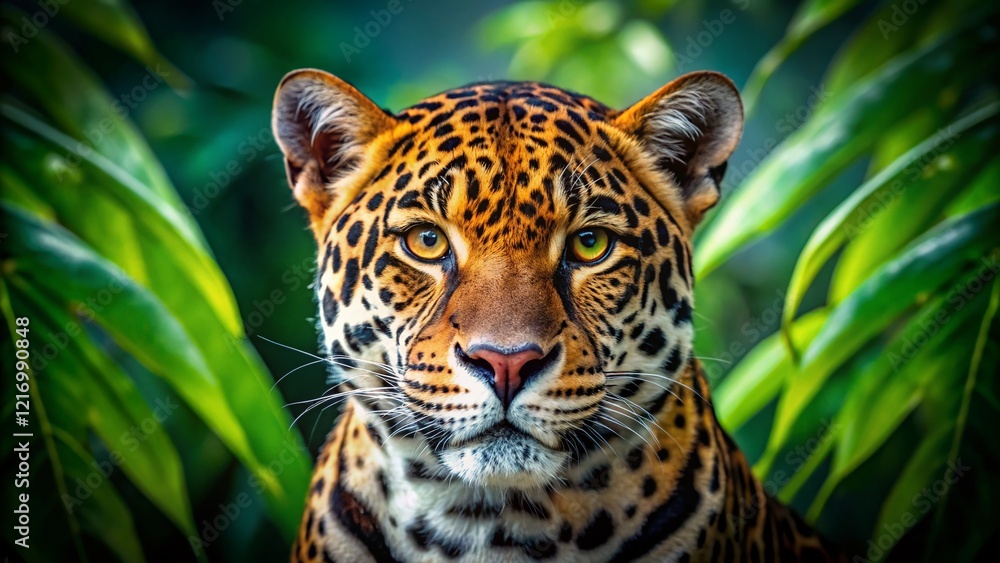 Majestic Jaguar Portrait with Bokeh, Wild Cat Closeup, Beautiful Big Cat Eyes, Jungle Animal Photography Majestic Jaguar Portrait with Bokeh, Wild Cat Closeup, Beautiful Big Cat Eyes, Jungle Animal Photography