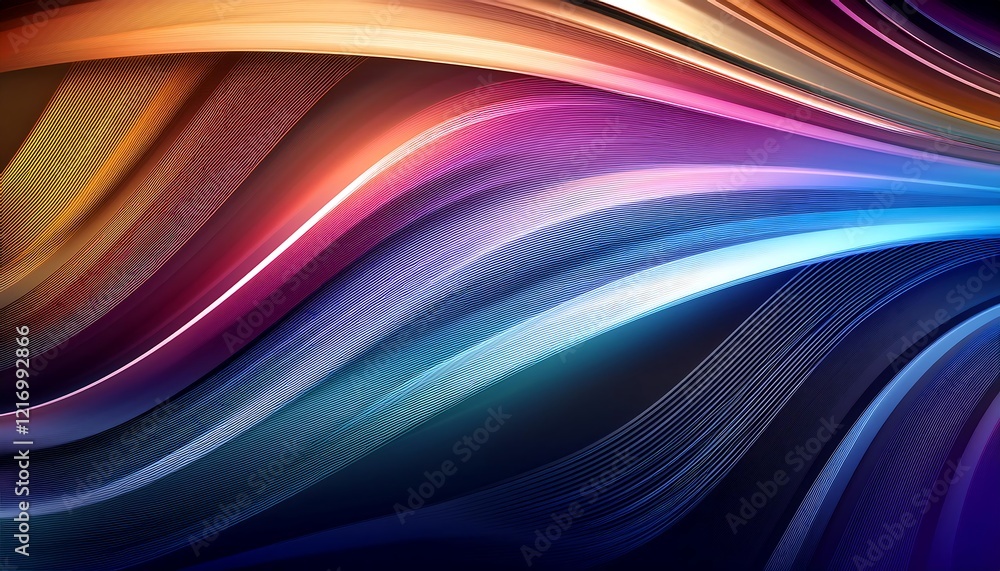 Gradient dynamic lines background Gradient dynamic lines background