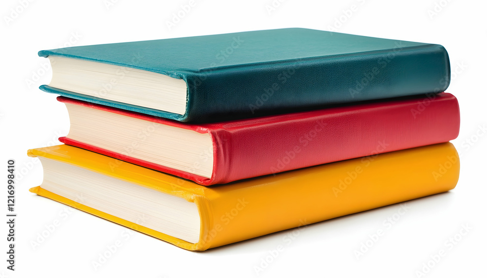 Book isolated against a clean white background, symbolizing knowledge and creativity - Book isolated against a clean white background, symbolizing knowledge and creativity -