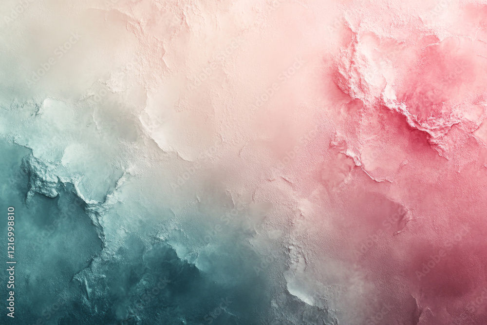 Fototapeta premium Abstract pastel textured background in shades of pink and blue
