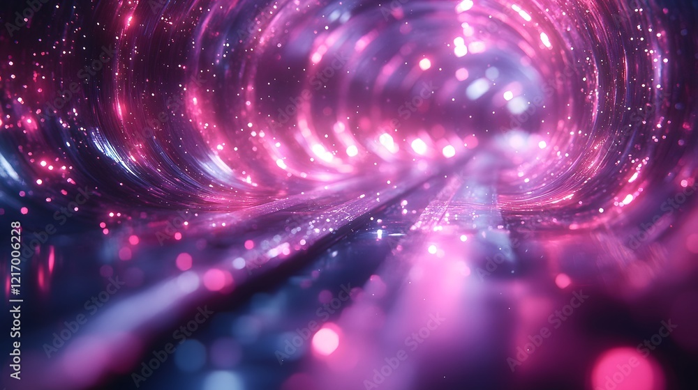 Eye-Catching Abstract Holographic Backdrop with Flowing Glitched Wavy Lines and Retro Style Eye-Catching Abstract Holographic Backdrop with Flowing Glitched Wavy Lines and Retro Style