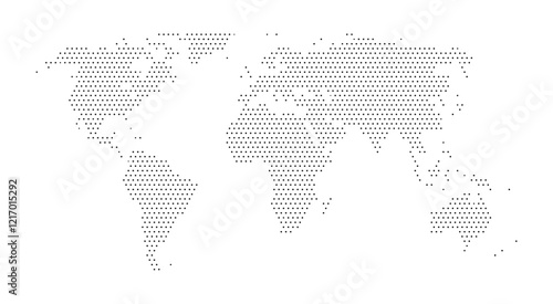 World dotted map
