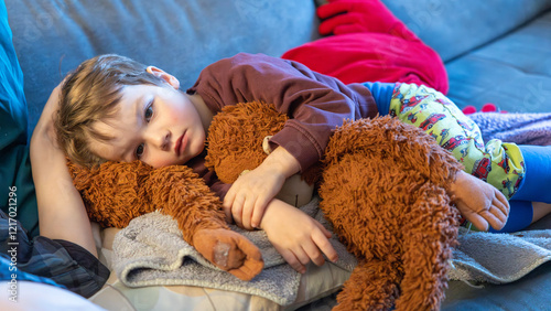 Kleinkind krank Zuhause