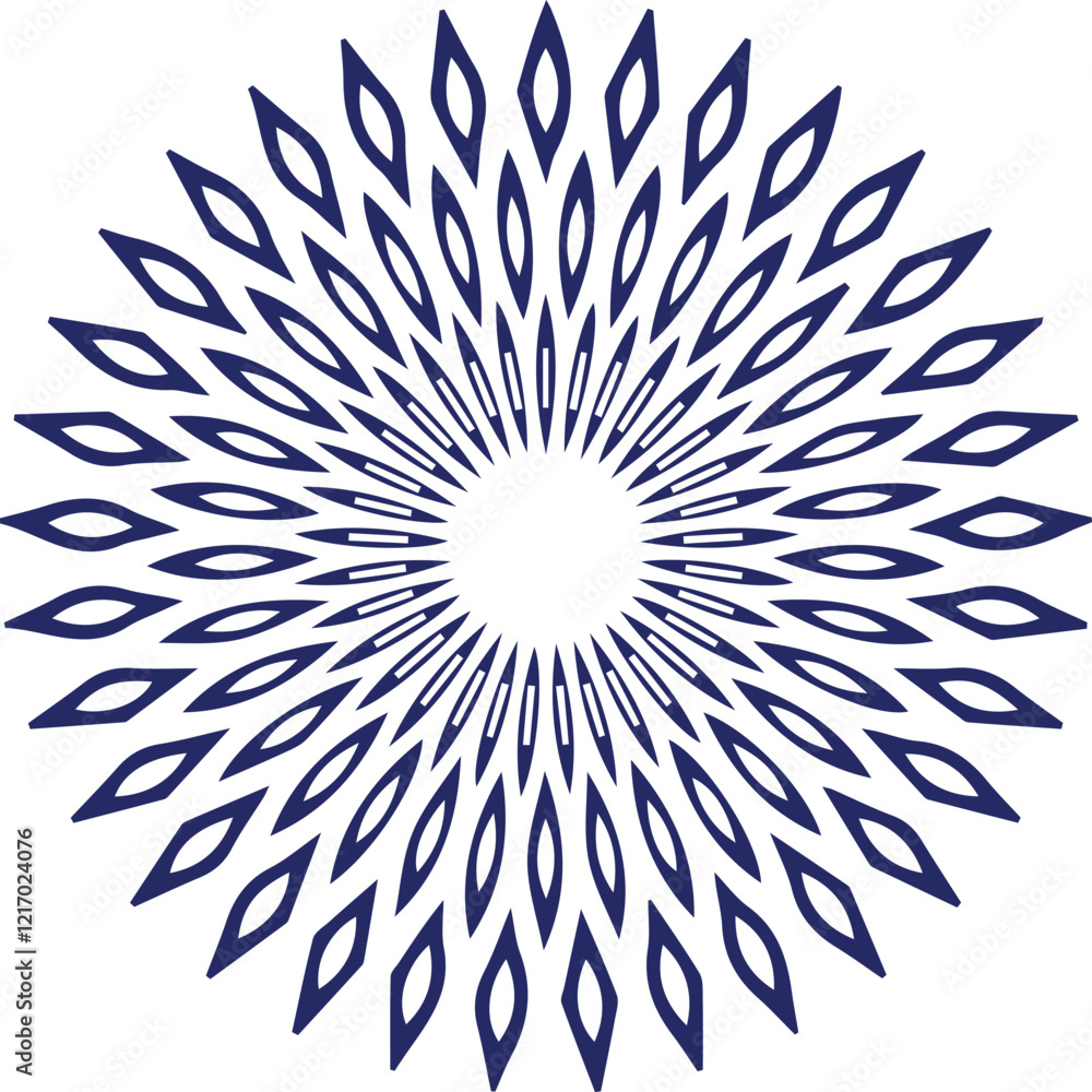 Beautiful flower art and mandala vector design Beautiful flower art and mandala vector design