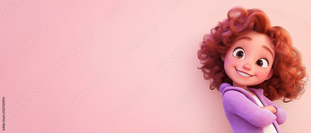 Fototapeta premium Tiana's Kiss from Tiana and the Navee Twins