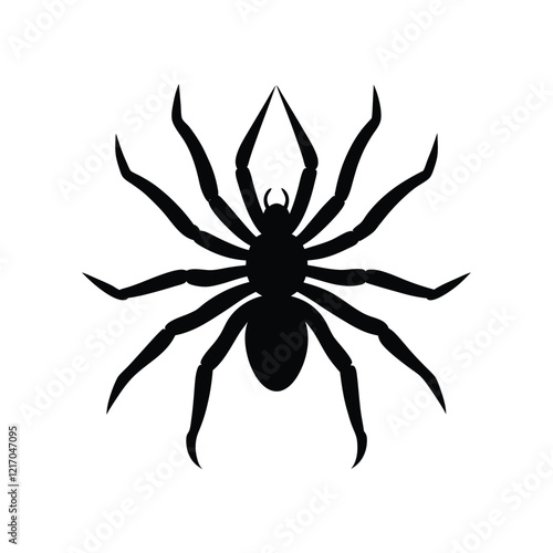 spider vector image illustration and artwork silhouette