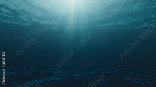 Wallpaper Mural Vast Blue Background with Stars and Tranquil Atmosphere Underwater Torontodigital.ca