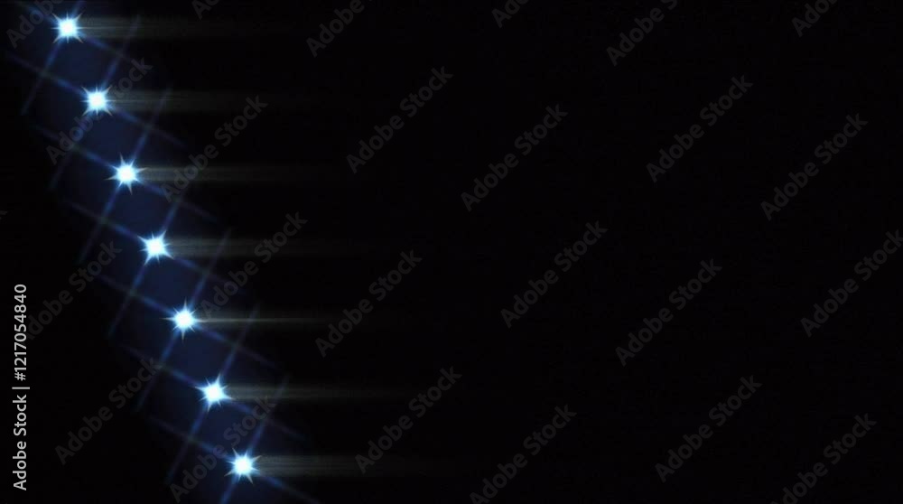 Blue Shiny Blinking Motion Stars Line Background 4k Video Black Background Overlay Glowing Star Effect Blue Shiny Blinking Motion Stars Line Background 4k Video Black Background Overlay Glowing Star Effect