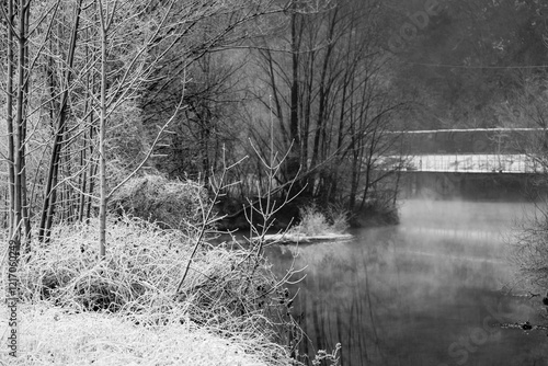 Obraz na płótnie Winter w salonie