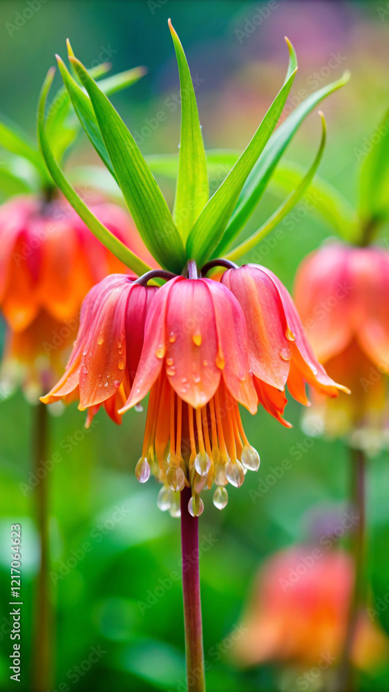 A small, umbrella-shaped flower with petals that curl downward, resembling a tiny parasol. It comes in bright, cheerful colors A small, umbrella-shaped flower with petals that curl downward, resembling a tiny parasol. It comes in bright, cheerful colors