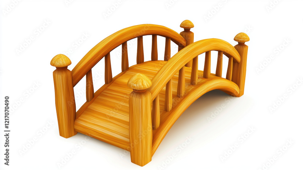 wooden bridge with curved design and decorative posts, perfect for gardens or parks, adds charm and elegance to outdoor spaces wooden bridge with curved design and decorative posts, perfect for gardens or parks, adds charm and elegance to outdoor spaces