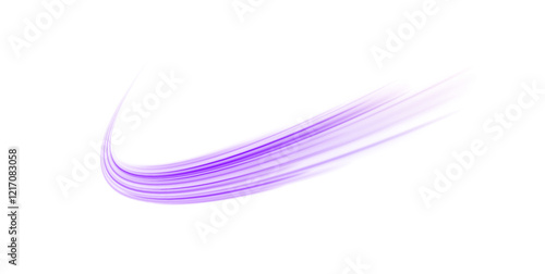 Png futuristic technological style. Png abstract background with speed lines. Neon color rays vector abstract background. The light lines of the road a blue light background creating of movement