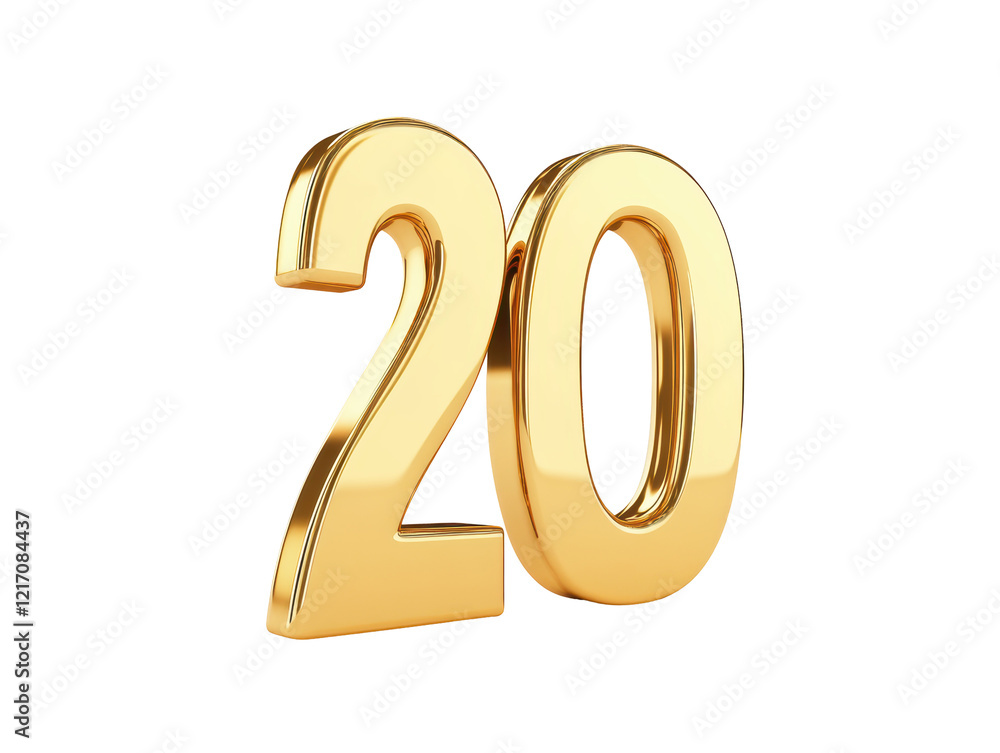 Isolated Golden Number Twenty Isolated Golden Number Twenty