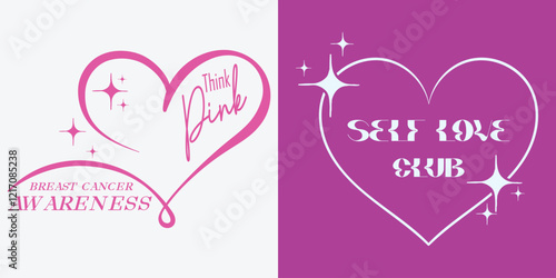 Vintage retro Love Graphic design, typography Heart art slogan print, heart effect for graphic tee t-shirt or print for apparel, fashion graphics t shirt design woman, Pretty vibes