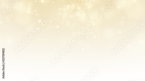 luxurious golden sparkle cloud with shimmering confetti and glowing stardust—perfect for PNG Christmas designs, elegant holiday patterns, or festive light effects.
