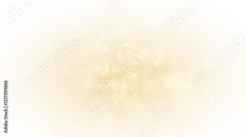 luxurious golden sparkle cloud with shimmering confetti and glowing stardust—perfect for PNG Christmas designs, elegant holiday patterns, or festive light effects.