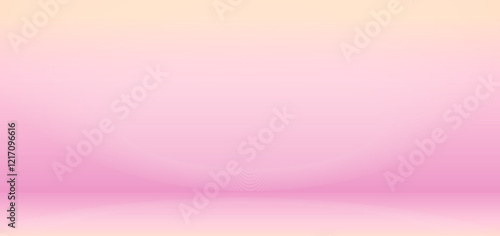 Abstract gradient podium background. Violet, purple, pink lilac empty 3d studio backdrop. Clean scene for product presentation mockup template. Valentines Day vector illustration
