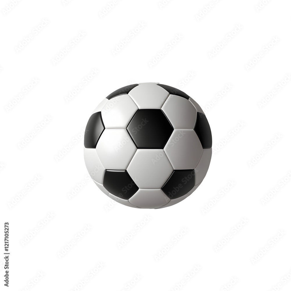 Fototapeta premium soccer ball isolated on white