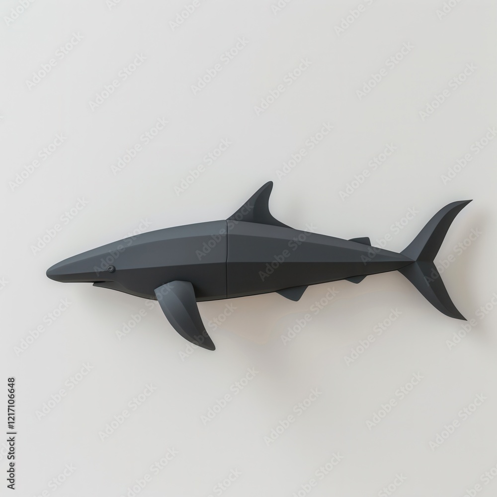 3D Fish Wall Decoration