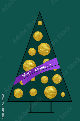 Ein Motiv für eine Weihnachtskarte.