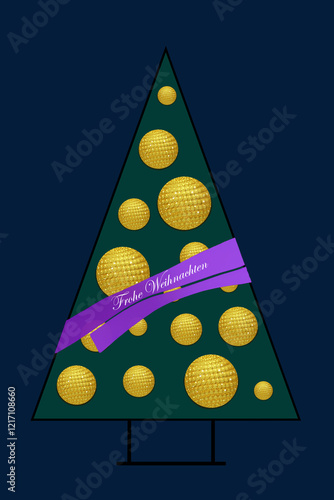 Ein Motiv für eine Weihnachtskarte.