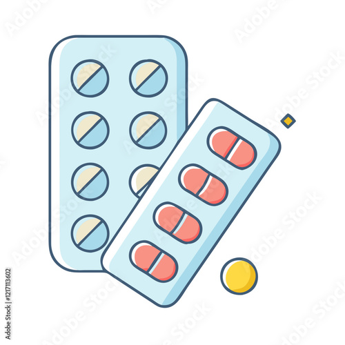 pain reliever icon, pain reliever vector illustration-simple illustration of pain reliever, perfect for pain reliever logos and icons