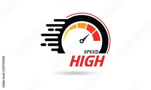 Vector high speed icon design