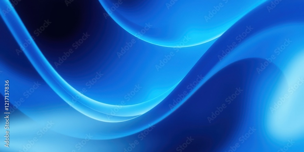 Abstract Blue Wave Design Serene Flowing Curves for Backgrounds Abstract Blue Wave Design Serene Flowing Curves for Backgrounds