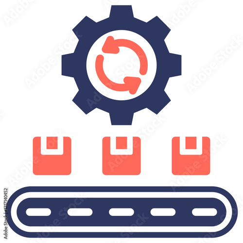 Manufacturing Process Icon