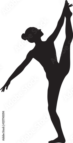 Gymnast Silhouette