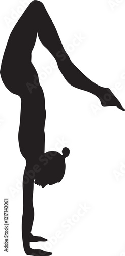 Gymnast Silhouette