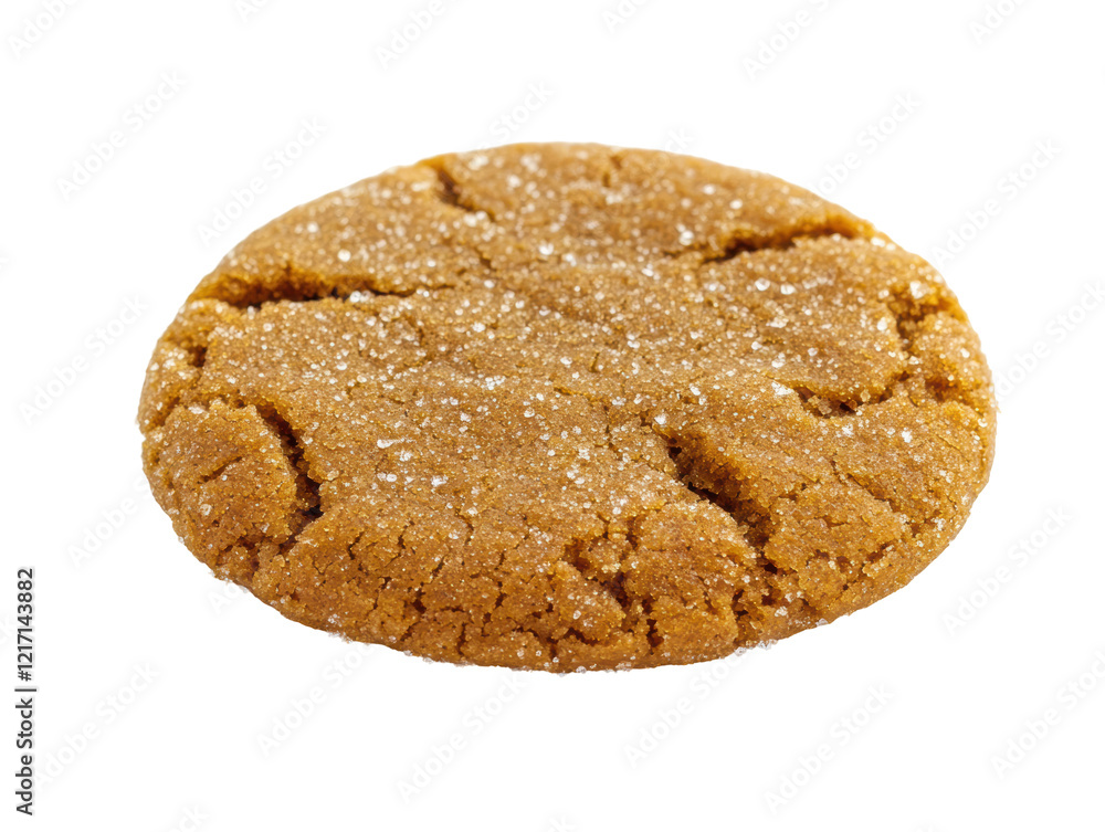 Isolated Single Gingerbread Cookie Isolated Single Gingerbread Cookie