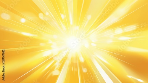 Radiant explosion of light abstract space digital art bright environment energetic concept