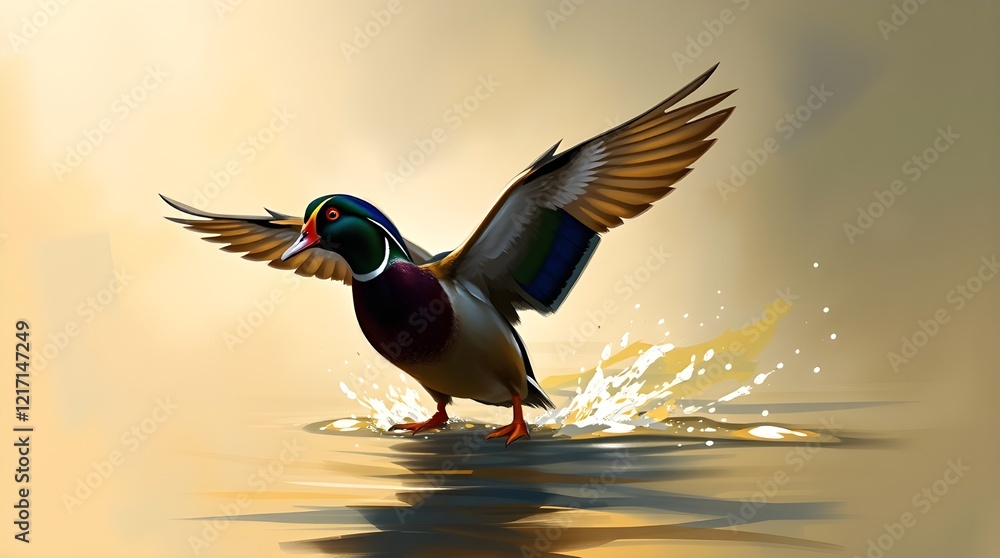 Obraz premium duck