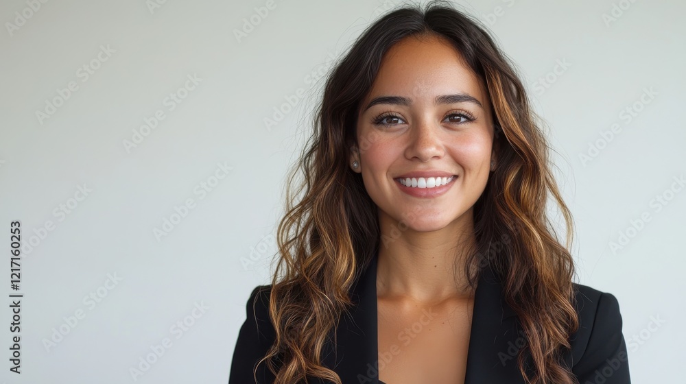 Obraz premium Confident and Smiling Professional