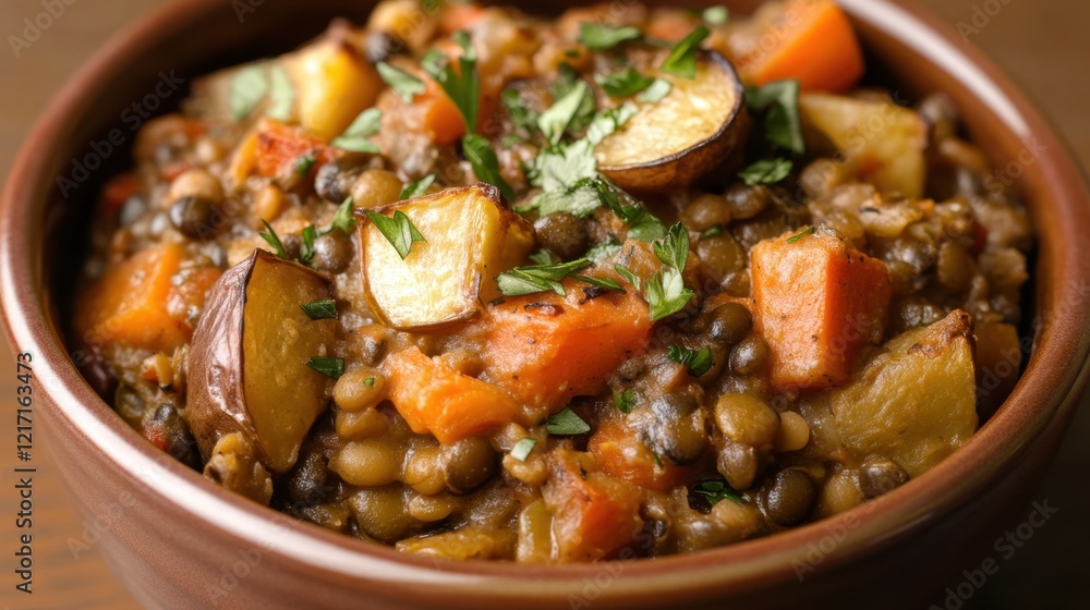National Cook a Sweet Potato DayHearty lentil and vegetable stew for cozy autumn dinners National Cook a Sweet Potato DayHearty lentil and vegetable stew for cozy autumn dinners