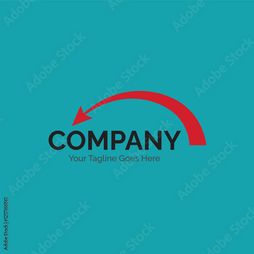 modern arrow logo design