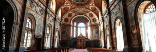 Grandeur of Sviyazhsk Monastery s interior  architectural features  interior design  monastery