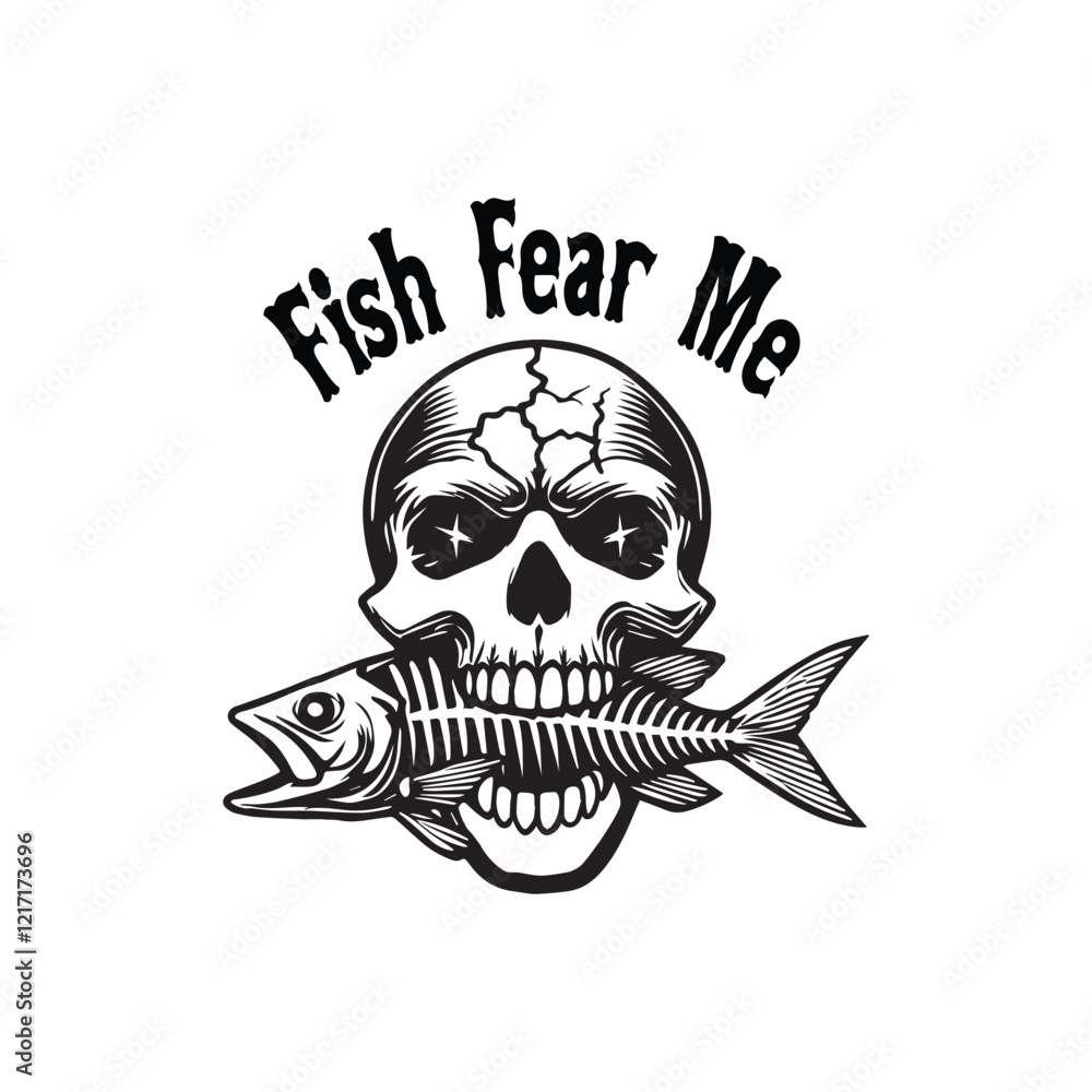 Fish Fear Me - Fishing Typography T-shirt Design Vector, Funny Fishing Quote tee Shirt, fisherman illustration
Fish Fear Me - Fishing Typography T-shirt Design Vector, Funny Fishing Quote tee Shirt, fisherman illustration