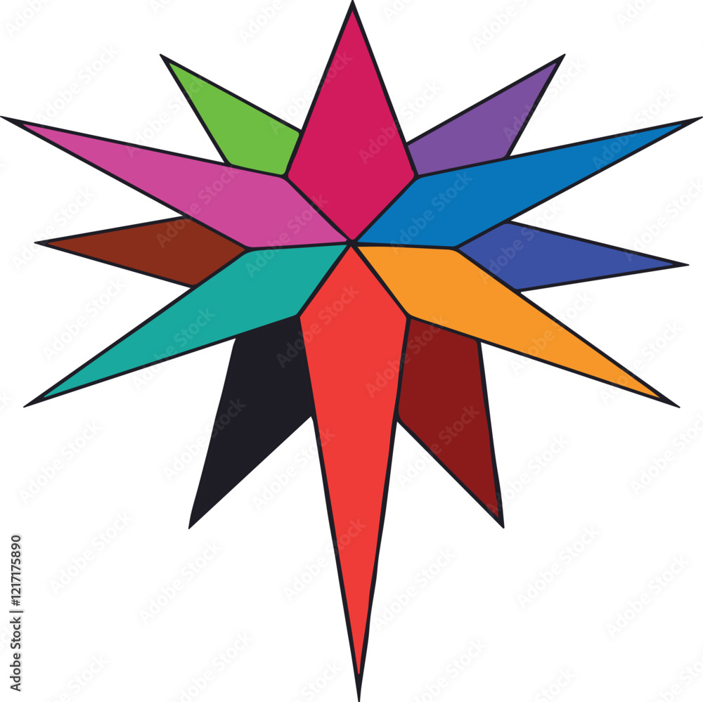 Fototapeta premium mandala art design with color