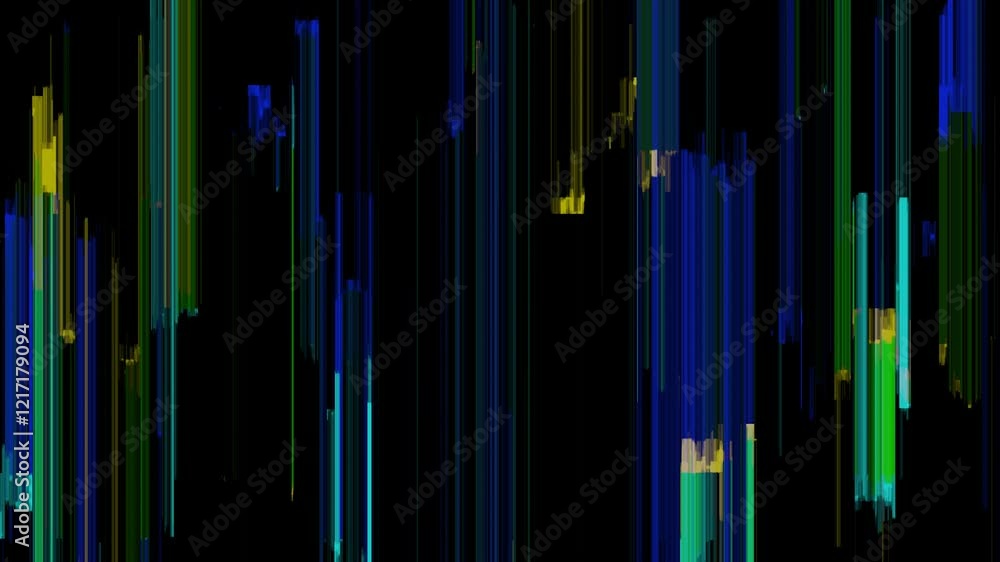 Abstract Digital Animation. Glitch Video Error Damage Abstract Digital Animation. Glitch Video Error Damage
