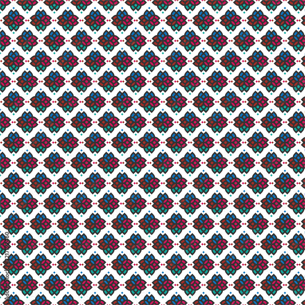 Pattern design art with color Pattern design art with color