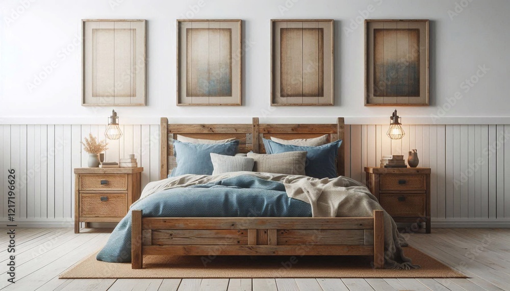 Obraz premium Modernes Schlafzimmer