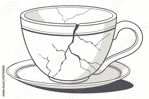 cup of tea with saucer