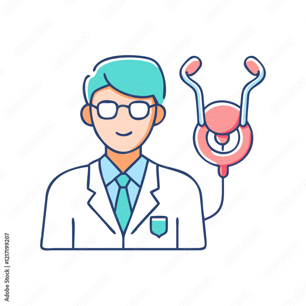 urologist icon, urologist vector illustration-simple illustration of urologist, perfect for urologist logos and icons urologist icon, urologist vector illustration-simple illustration of urologist, perfect for urologist logos and icons