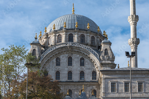 The Nusretiye Mosque (Nusretiye Camii) is an ornate mosque located in Tophane district of Beyoğlu, Istanbul, Turkey. photo