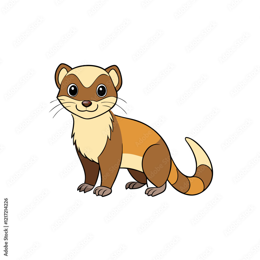 Obraz premium cartoon cat