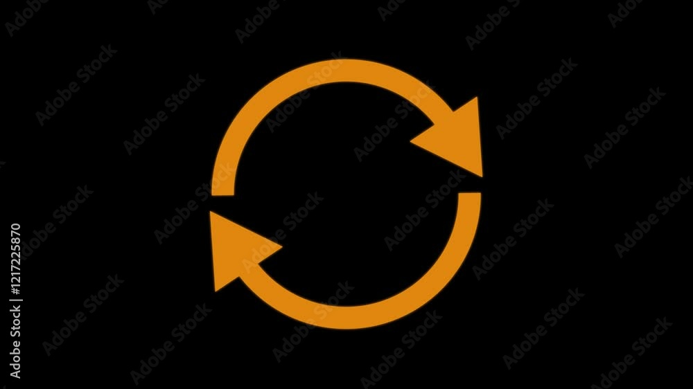 Refresh animation icon. Refresh animation icon.
