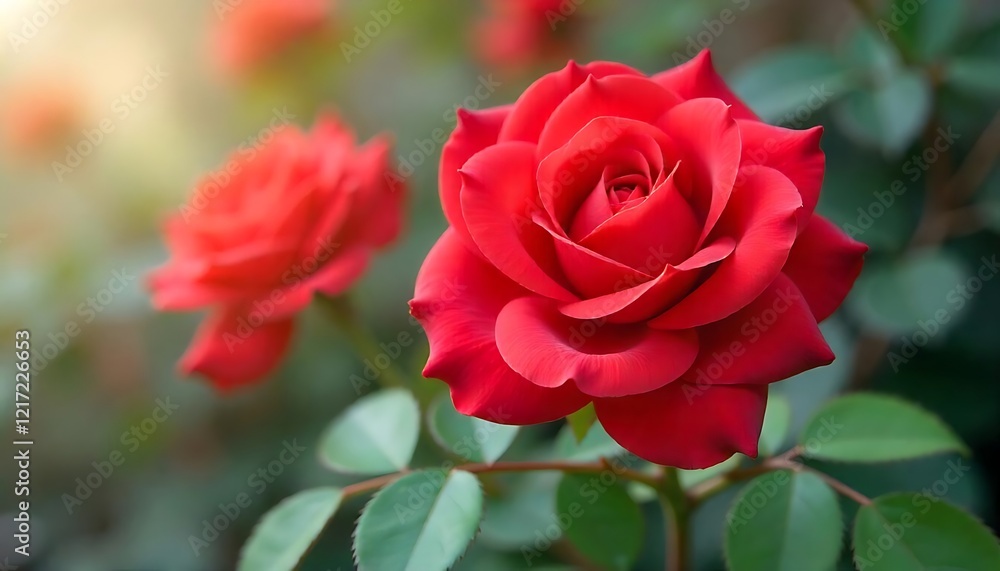 red rose in garden red rose in garden
